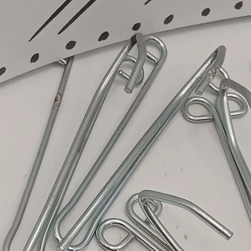 Drapery Curtain Metal Hooks Assorted Lot See Photos